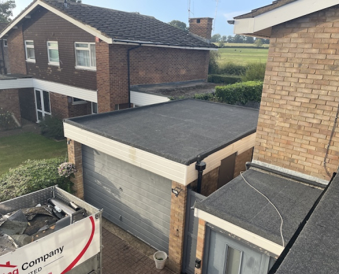 flat rood installation GRP Roof